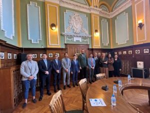 Заместник-кметът Владимир Темелков посрещна италианска делегация в Община Пловдив